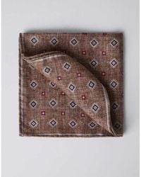 Brunello Cucinelli - Silk Patterned Pocket Square - Lyst