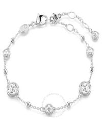 Swarovski - Imber Soft Bracelet Rhodium Shiny - Lyst