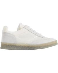 MM6 by Maison Margiela - Court Low-Top Sneakers, Brand Size 43 Us - Lyst