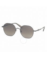 Moncler - Smoke Gradient Oval Sunglasses Ml0231-k 01b 56 - Lyst