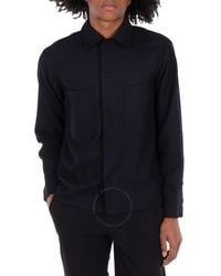 Emporio Armani - Patch Pockets Long-Sleeve Shirt - Lyst