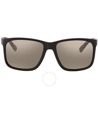 Armani Exchange - Light Brown Mirror Dark Gold Square Sunglasses Ax4041sf 80625a 58 - Lyst