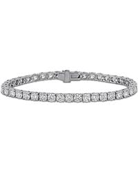 Created Forever - 10 3/8 Ct Tw Lab Grown Diamond Tennis Bracelet - Lyst