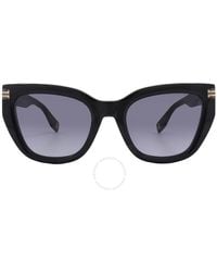 Marc Jacobs - Grey Gradient Cat Eye Sunglasses Mj 1070/s 0807/9o 53 - Lyst
