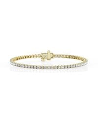 Brilliant Diamond - 4 Cttw Round Lab Grown Diamond Tennis Bracelet - Lyst