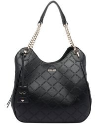 Liu Jo - Large Logo Satchel Bag - Lyst