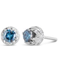Haus of Brilliance - 14k White Gold 1.00 Cttw Treated Blue - Lyst