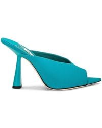 Jimmy Choo - Maryanne 100 Lycra Pointed-Toe Mules, Brand Size 36.5 Us - Lyst