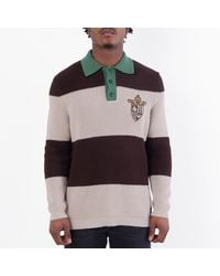 Fendi - Cotton Polo Shirt, Brand Size 50 Us - Lyst