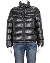 Moncler Copenhague Quilted Down Jacket In Black