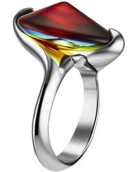 Baccarat - 'Fleur De Psydlic' Crystal Ring Size 5.5 2610664 - Lyst