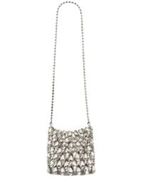 Self-Portrait - Self-Portrait Crystal-Embellished Synthetic Crossbody Bag - Lyst