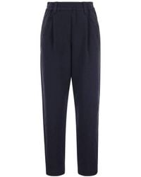 Brunello Cucinelli - Tailored Trousers With Pleats, Brand Size 38 (Us - Lyst