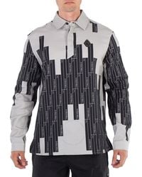 A_COLD_WALL* - Vector Monogram Long-Sleeve Cotton Polo Shirt, Brand Size 48 (Us - Lyst