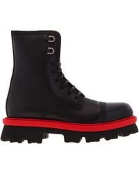 Ferragamo - Faraway Chunky Combat Boots - Lyst