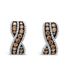 Le Vian - Ladies Chocolate Diamonds Fashion Earrings - Lyst