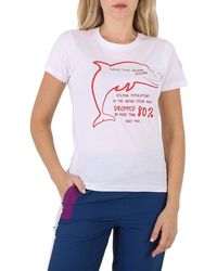 Save The Duck - Ladies Kelsey Dolphin T-Shirt, Brand Size 0 - Lyst