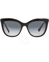 Chopard - Grey Cat Eye Sunglasses Sch260s 09xk 54 - Lyst