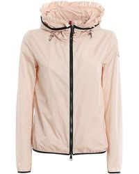 Moncler Ladies Liat Light Pink Windbreaker Jacket