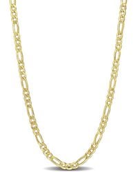 Amour - 3.8Mm Figaro Chain Necklace - Lyst