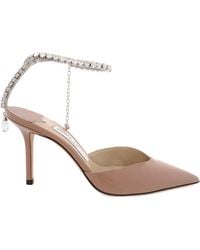 Jimmy Choo - Saeda 85 Pointed-Toe Pumps - Lyst
