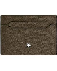 Montblanc - Sartorial 5Cc Leather Card Holder - Lyst