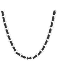 Robert Alton - Stainless Steel With Ip Oval Link Fashion Chain - Lyst