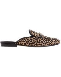 Michael Kors - Leopard Print Tiffani Mules - Lyst