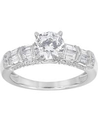Brilliant Diamond - 1.75 Carat 14K Round Cut Lab Grown Diamond Engagement Ring For - Color/Clarity-G/Vs - Lyst