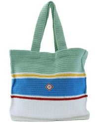 CASABLANCA - Multi Crochet Shopper Bag - Lyst