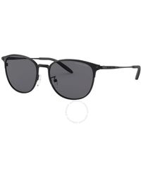 Michael Kors - Caden Polarized Dark Grey Square Sunglasses Mk1059 120281 54 - Lyst