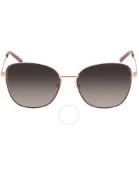 Marc Jacobs - Brown Gradient Butterfly Sunglasses - Lyst