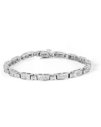 Haus of Brilliance - 14K 2.0 Cttw Baguette And Princess-Cut Diamond Tennis Bracelet (H-I Color, Si1-Si2 Clarity) - Lyst