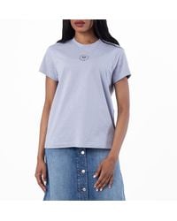 Stella McCartney - Lovestruck Logo Cotton T-Shirt - Lyst