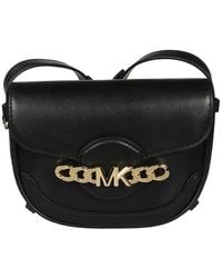 Michael Kors - Ladies Hally Extra-Small Embellished Leather Crossbody Bag - Lyst