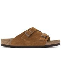 Birkenstock - Zurich Suede Sandals, Brand Size 43 Us - Lyst