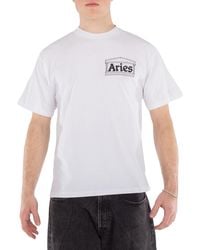 Aries - Temple Ss Cotton Tee - Lyst