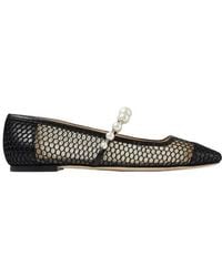Jimmy Choo - Ade Flat/ Ballerina Flats, Brand Size 34.5 Us - Lyst