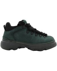 Burberry - Nubuck Lace Up Trek Boots, Brand Size 43 (Us - Lyst