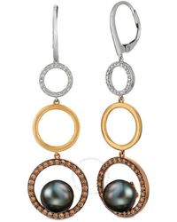 Le Vian - Wisdon Pearls Earrings Set - Lyst