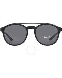 Nike - Dark Grey Round Sunglasses Kismet Ev1203 001 54 - Lyst
