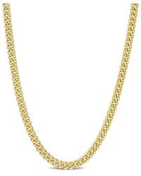 Amour - 4.4Mm Curb Link Chain Necklace - Lyst