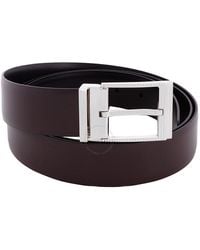 Ferragamo - Reversible And Adjustable Leather Belt, Cm - Lyst