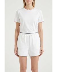 Brunello Cucinelli - Relaxed Cotton Shorts, Size Small - Lyst