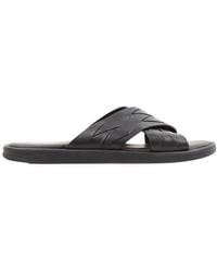 Bottega Veneta - Leather Flip Flops - Lyst