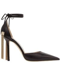 Jimmy Choo - Eris 100 Nappa Pointed-Toe Pumps, Brand Size 36 Us - Lyst