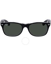 Ray-Ban - New Wayfarer Color Mix Classic G-15 Sunglasses Rb2132 6052 52 - Lyst