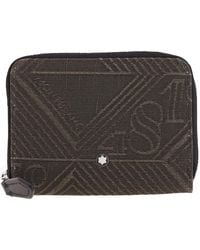 Montblanc - Khaki 4810 Jacquard Mini Zip Wallet - Lyst