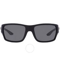 Costa Del Mar - Tailfin Grey Polarized Glass Rectangular Sunglasses 6s9113 911301 57 - Lyst