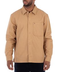Tommy Hilfiger - Twill Relaxed Fit Shirt Jacket - Lyst